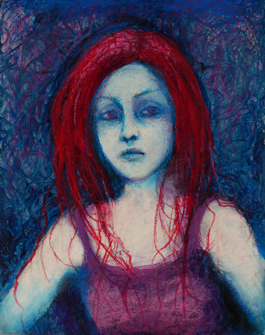 barbara-agreste-where-the-voice-rests-portrait-expressionist-painting